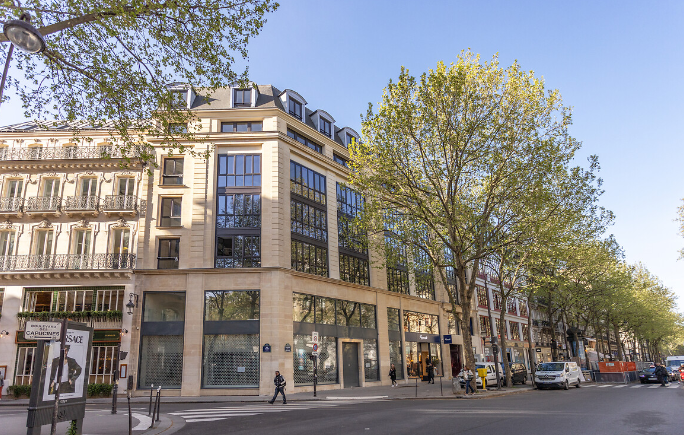 Livraison de l'opération 35 Capucines à Paris par Fayat Bâtiment Île-de-France. BTP et environnement : réemploi sur cette opération.